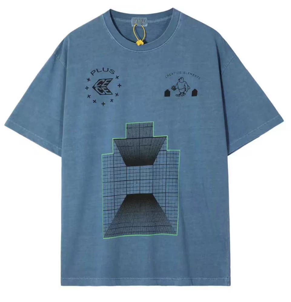 Cavempt Washed Batik Distressed Tee