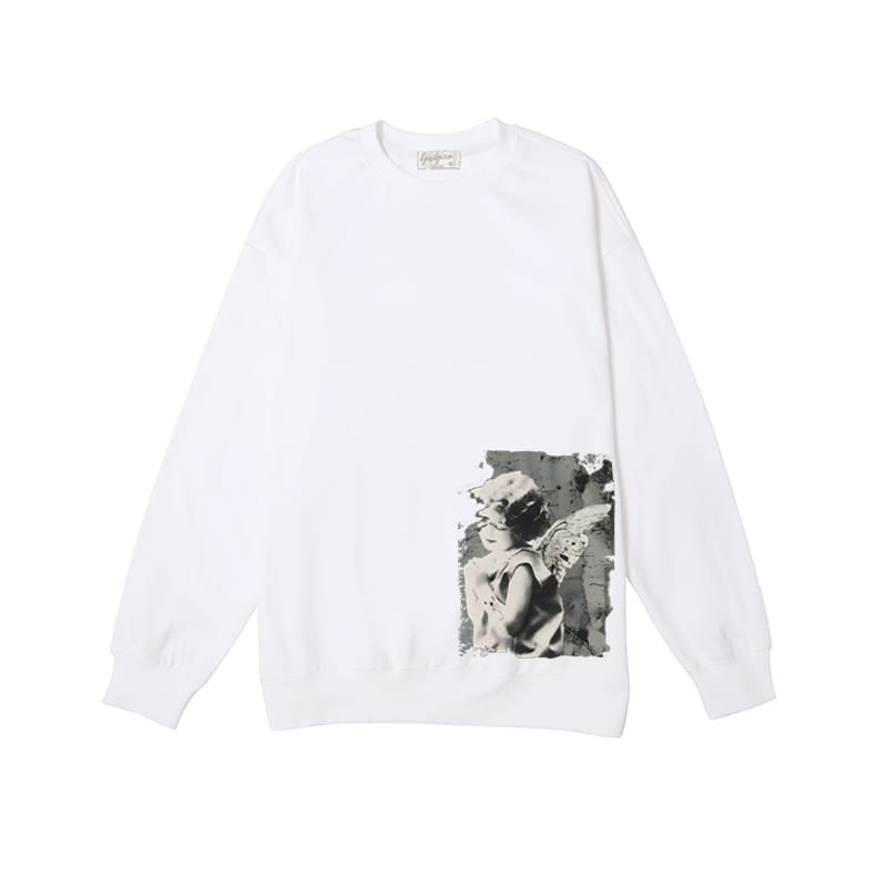Yohji Yamamoto S’Yte Cupid Angel Print Sweater