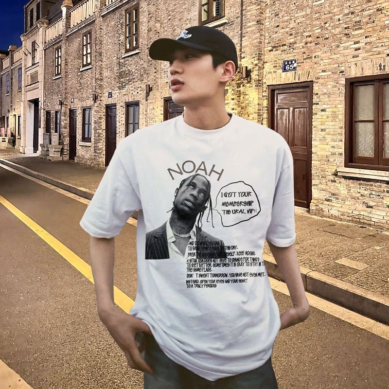 Noah Trach Cross Portrait Tee