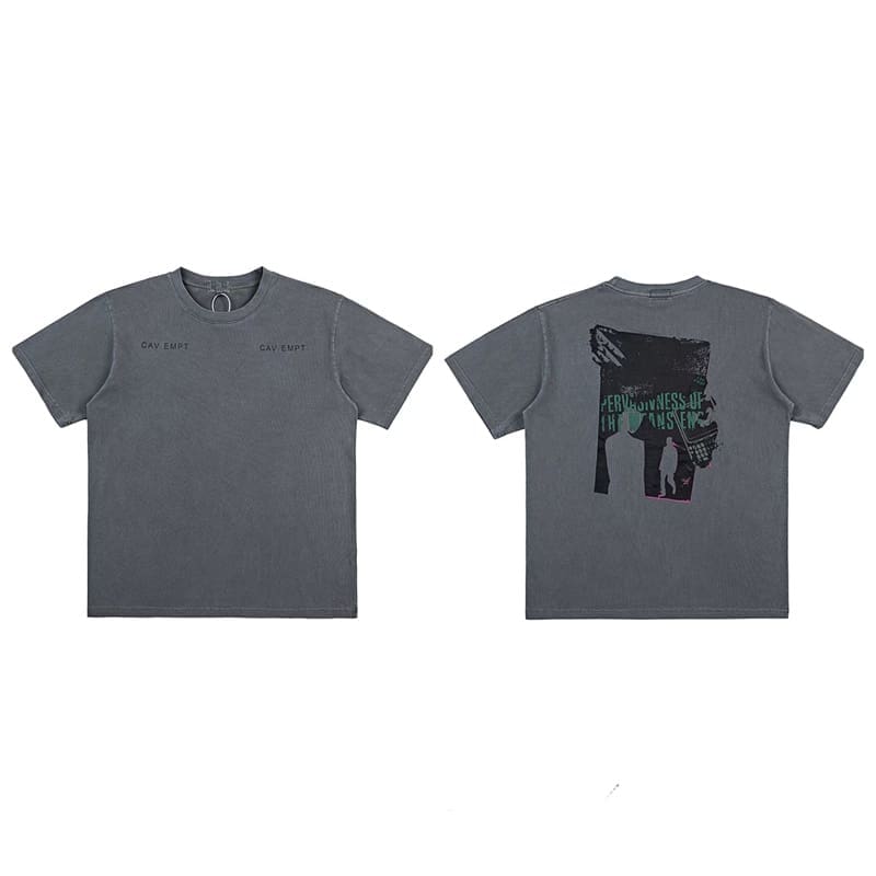 Cavempt Washed Batik Distressed Tee