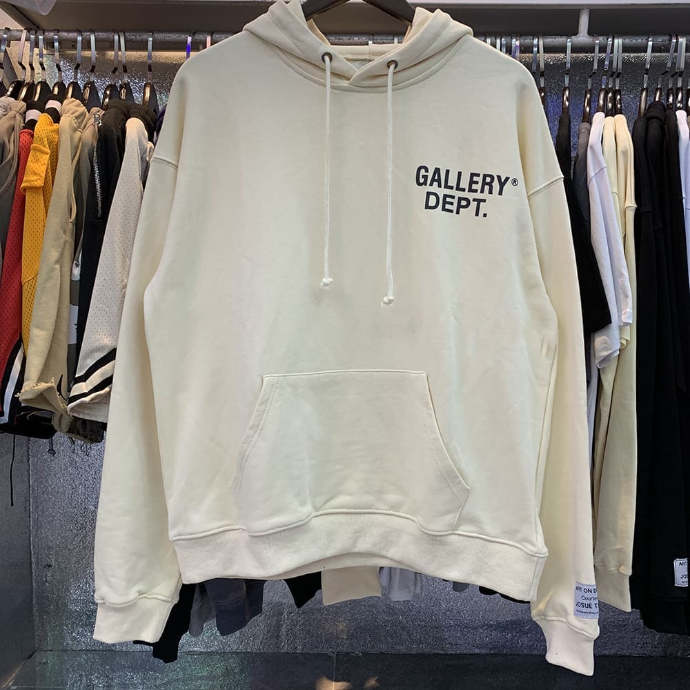 Gallery Dept Classic Letter Print Hoodie