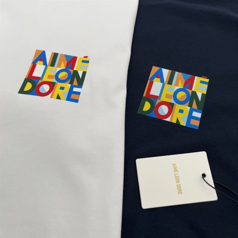 Aime Leon Dore Abstract Block Tee