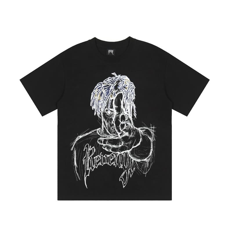 Revenge Xxx Sketch Character T-Shirt