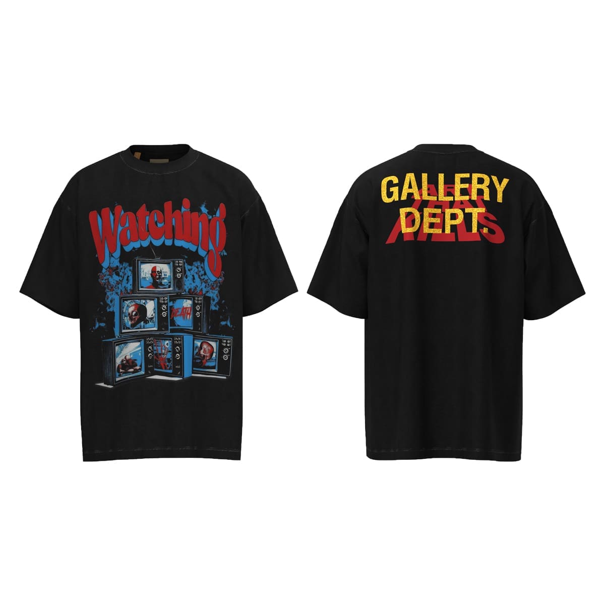 Gallery Dept Vintage Distressed Short Sleeve Tee