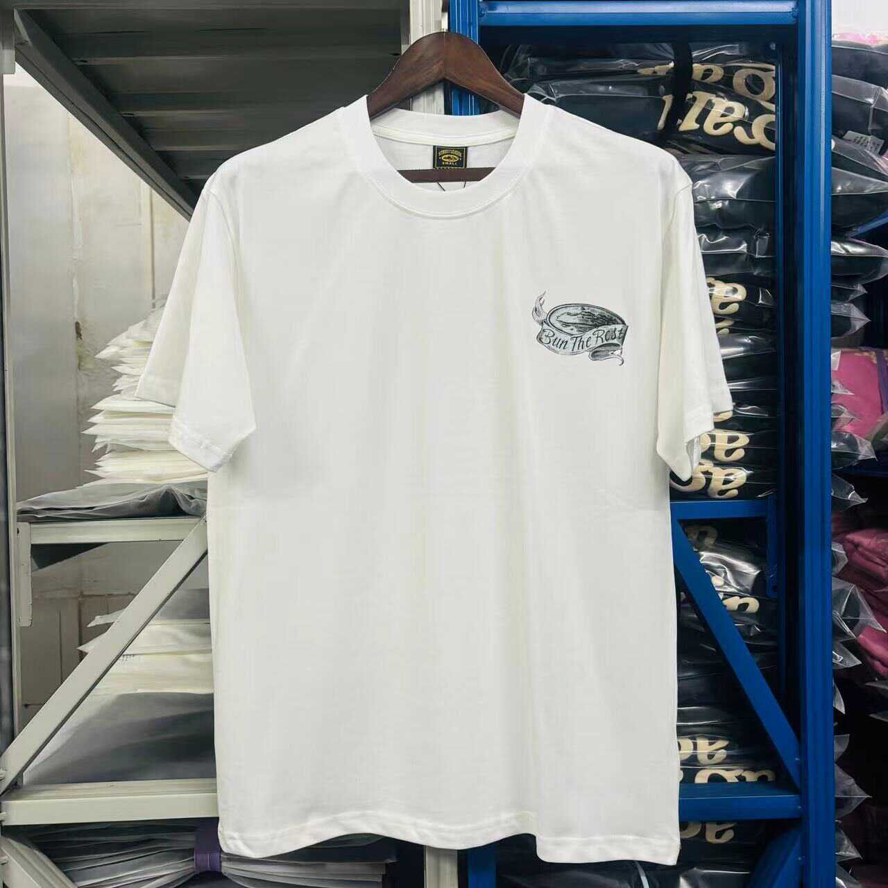 Corteiz Street Hip-Hop Print Retro Casual Loose T-Shirt for Men and Women