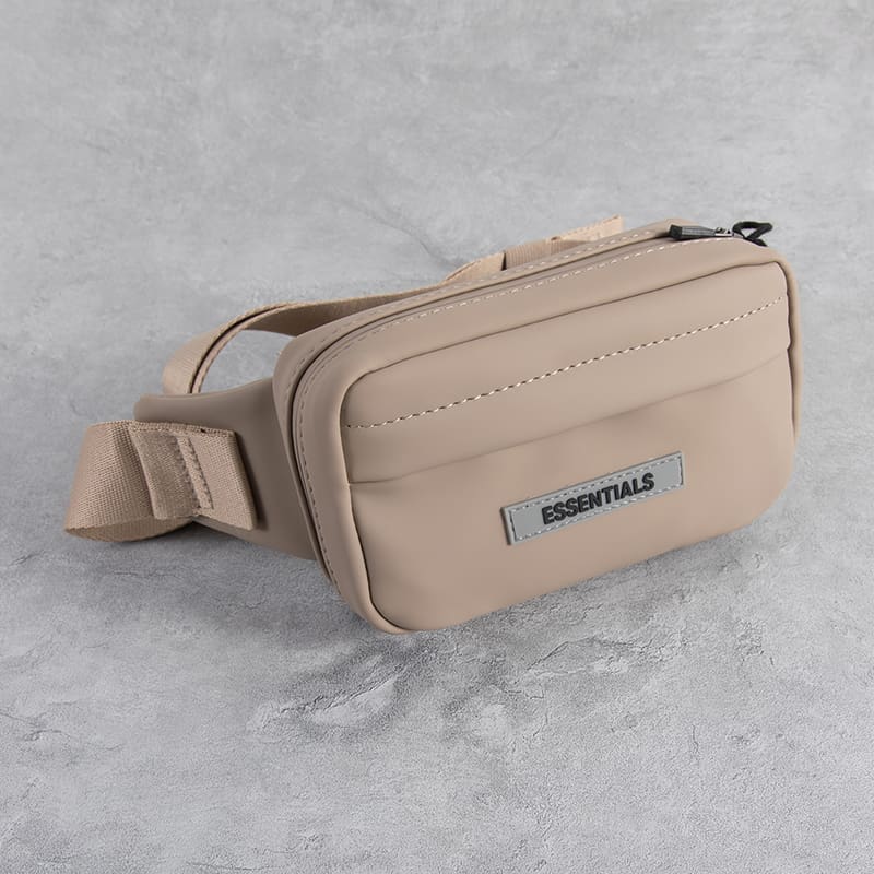 ESSENTIALS Double Line Chest Bag Sports Messenger Bag Mobile Phone Bag for Men and Women