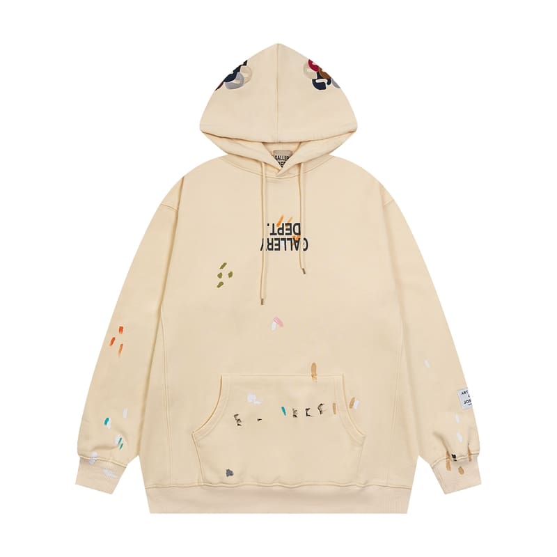 Gallery Dept Embroidered Letter Hoodie