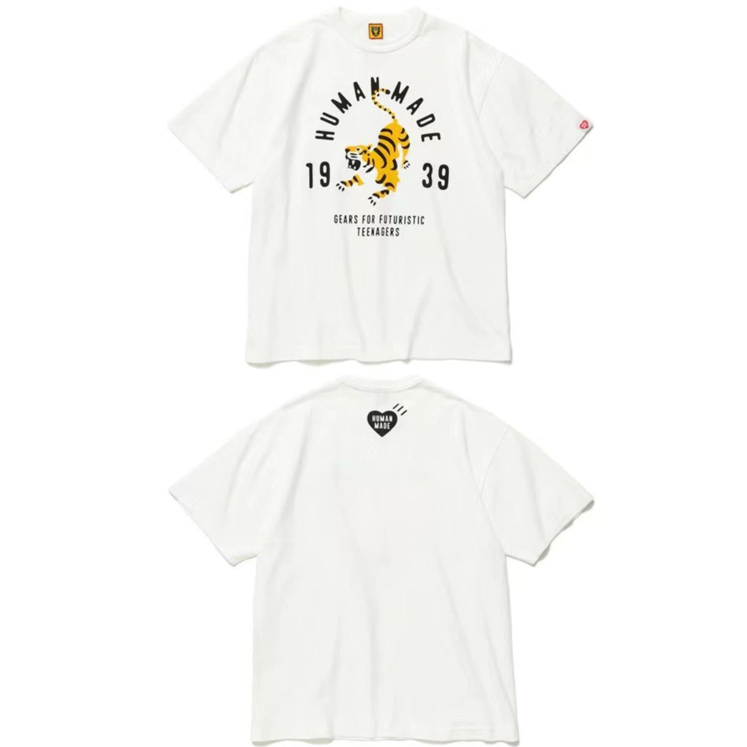 Hvm*n M*de slub cotton round neck tee