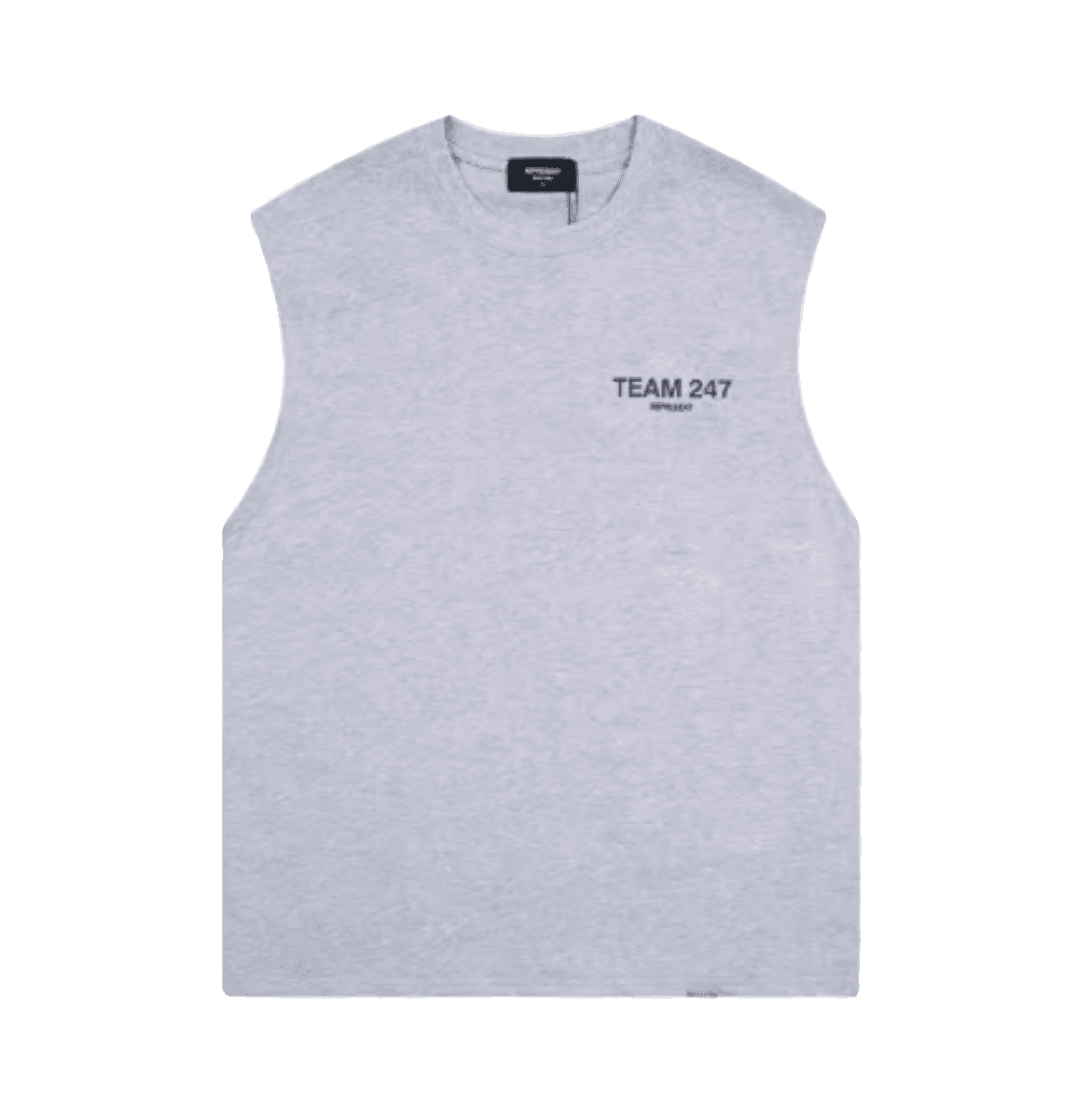 Represent 247 Digital Print Sleeveless Vest Cotton Loose Sports Waistcoat for Men