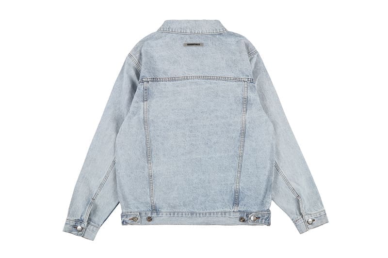 Fog Essentials Washed Distressed Denim Jacket