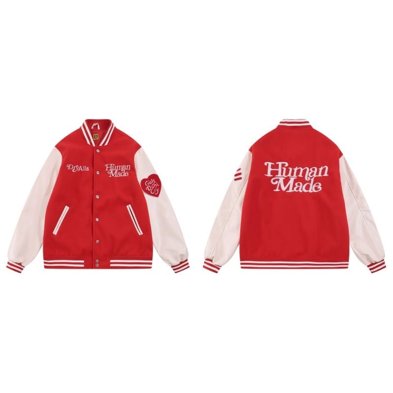 retro Hvm*n M*de cho baseball jacket