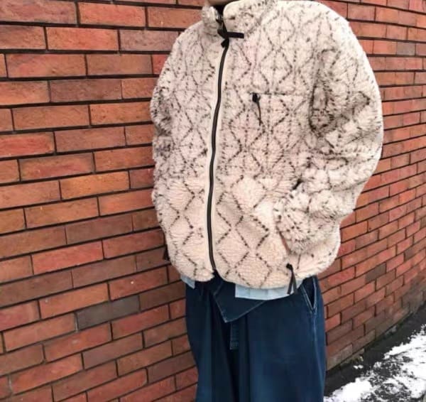 Kapital Fleece Turtleneck Jacket