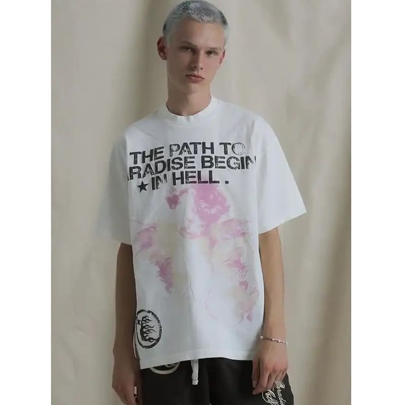 H*lst*r studios uv angel tee