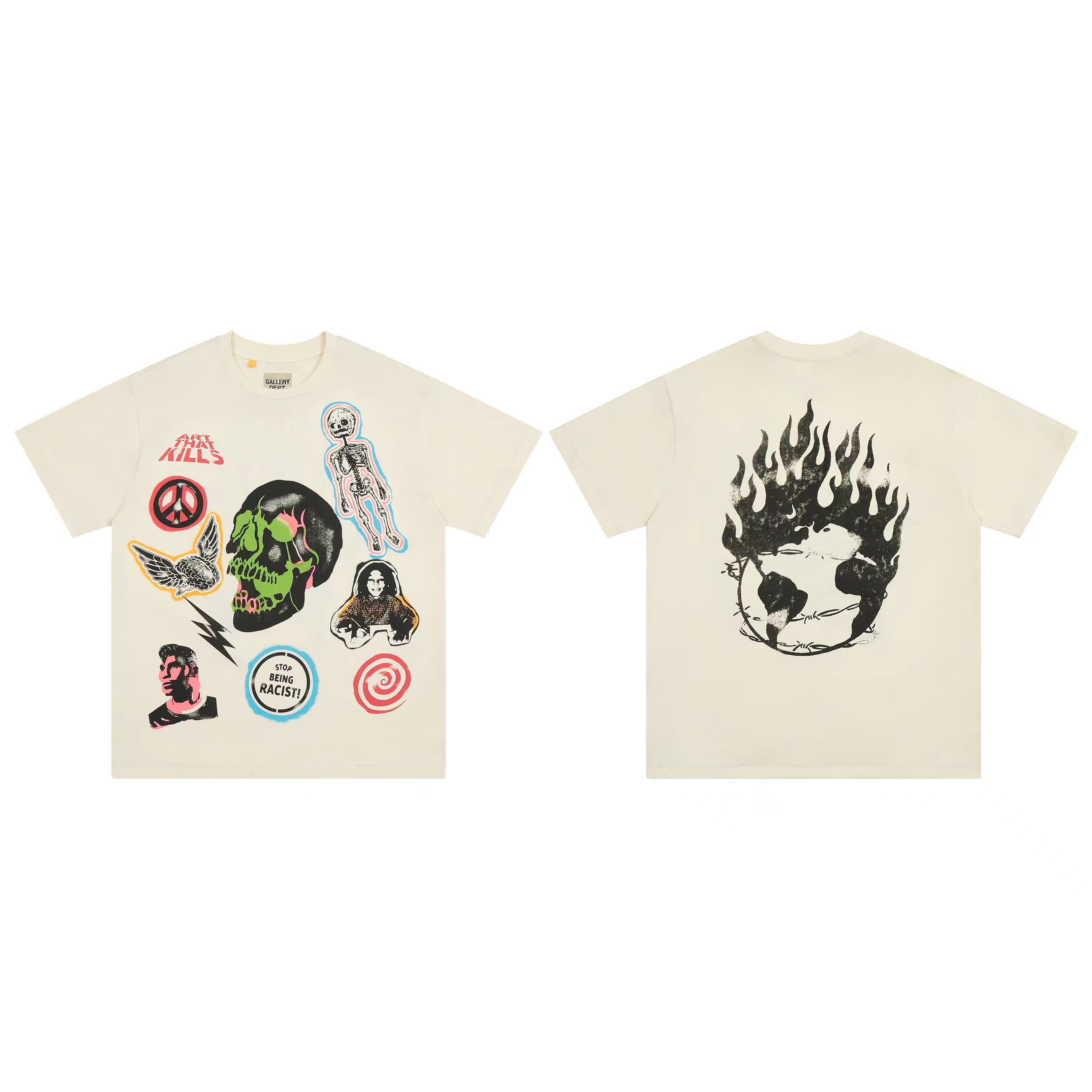 Gallery Dept Fog Vintage Distressed T-Shirt