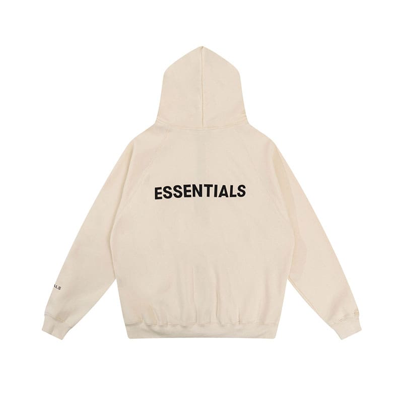 Essentials Fog High Street Zipper Cardigan Fleece Hooded Jacket