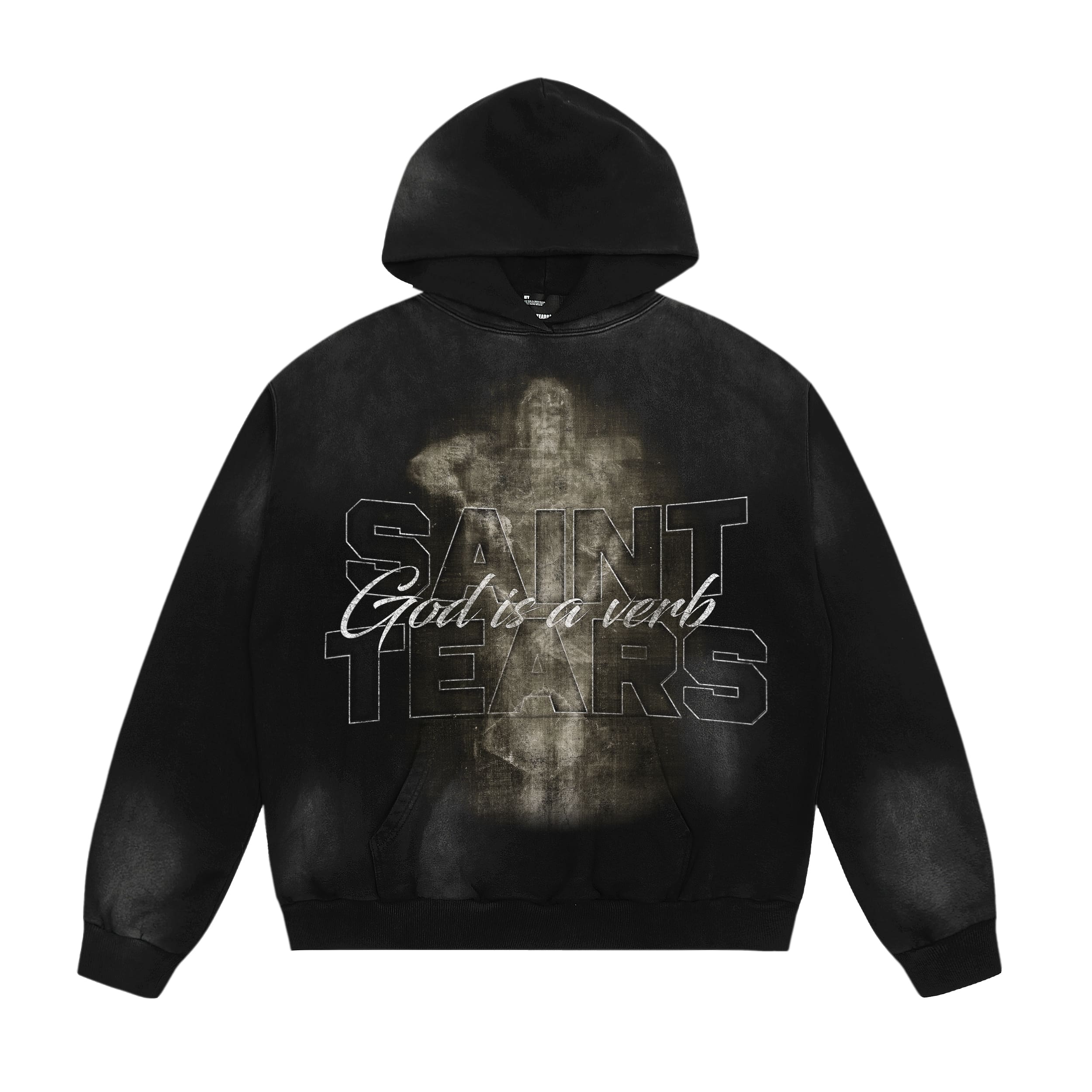 Saint Michael Washed-Out Vintage Hoodie 1