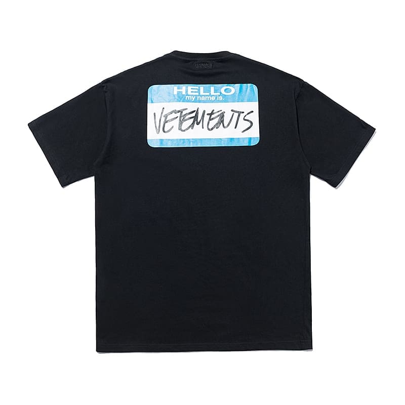 Vetements Letter Print Oversized Tee 2