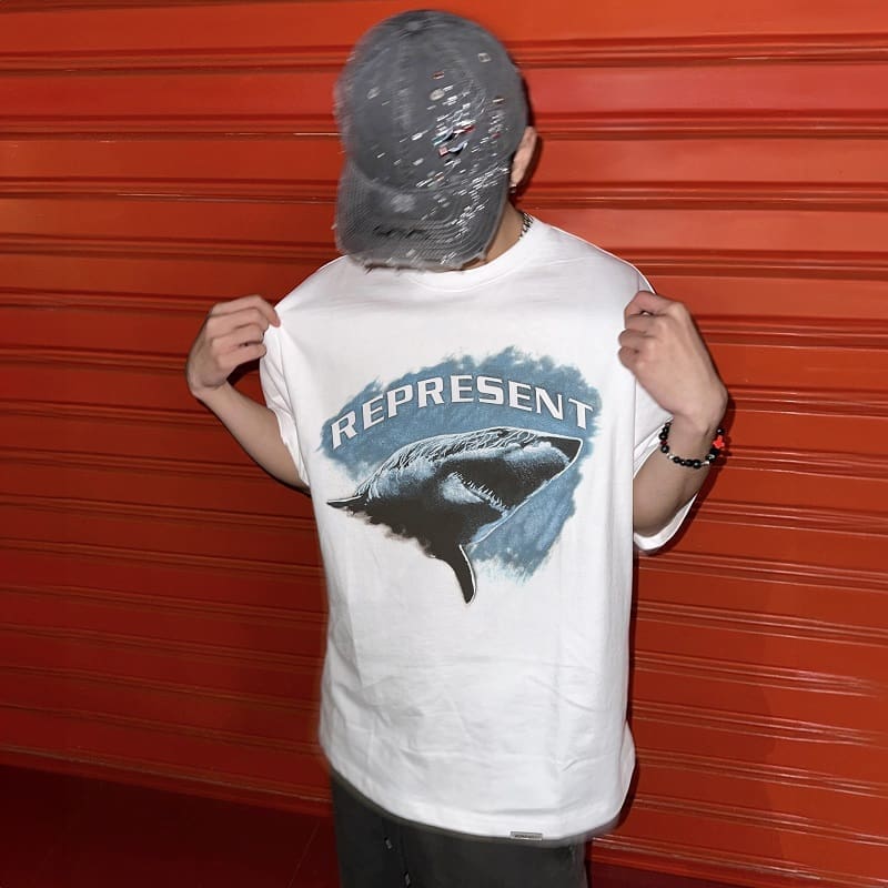 Represent Track Shark Tee