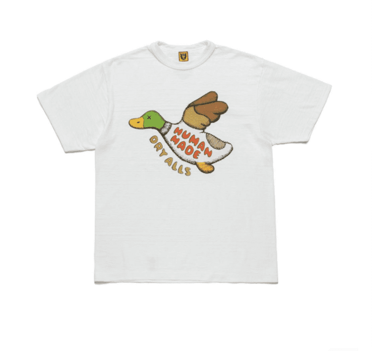 Hvm*n M*de duck letter short sleeve tee