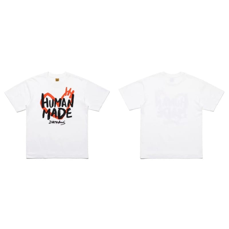 Hvm*n M*de love black short sleeve tee