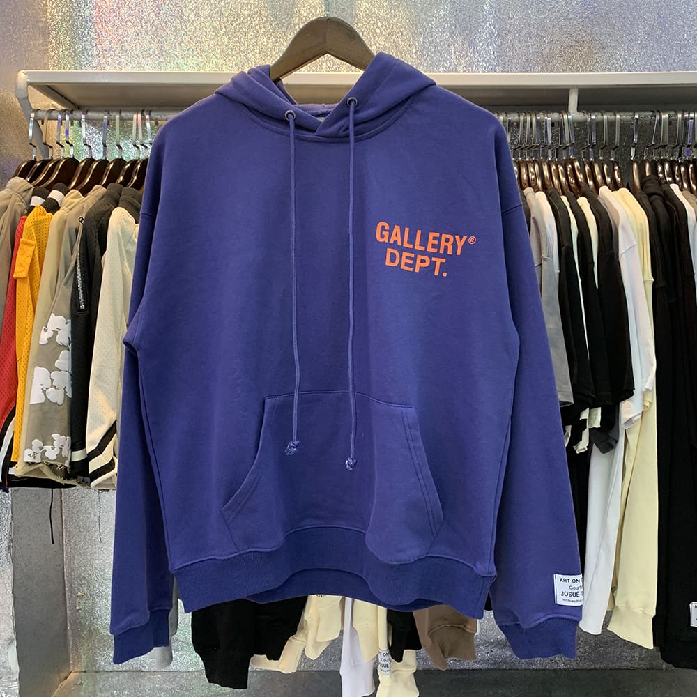 Gallery Dept Classic Letter Print Hoodie