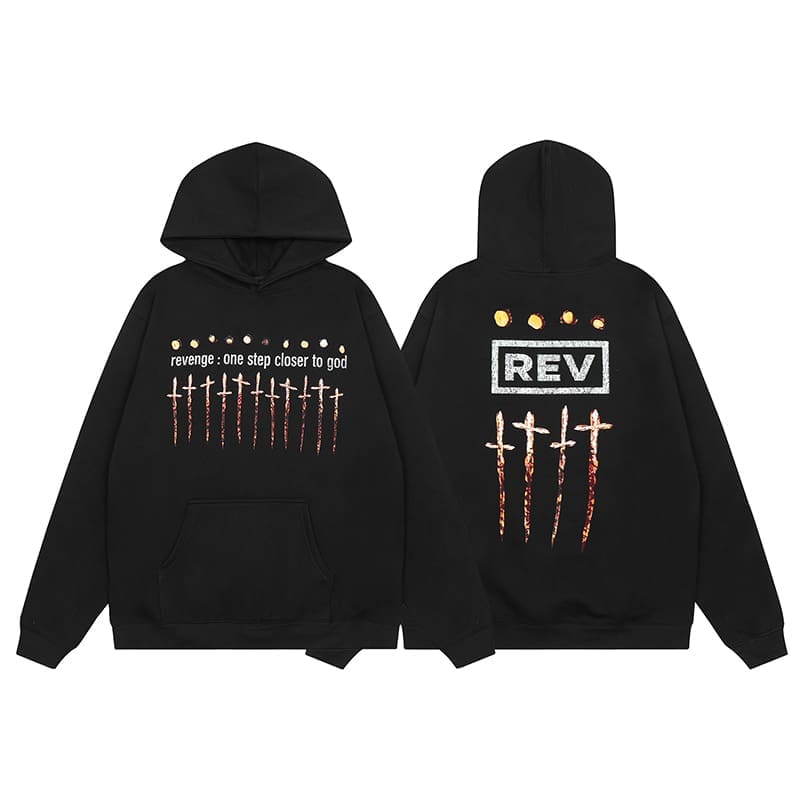 Revenge FOG High Street Skull Hoodie