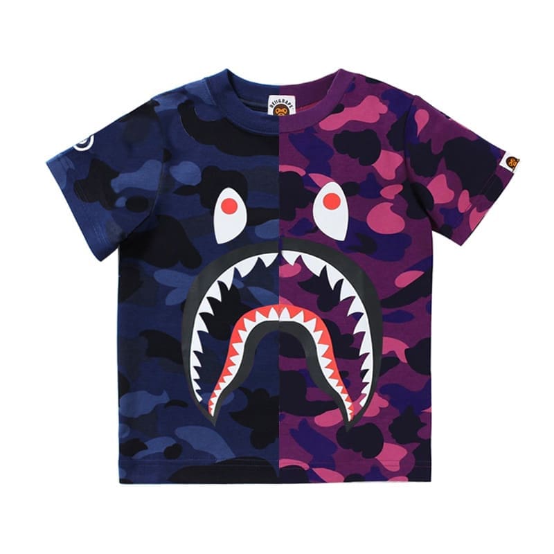 Bape Ape Head Little Monkey Tee Parent-Child