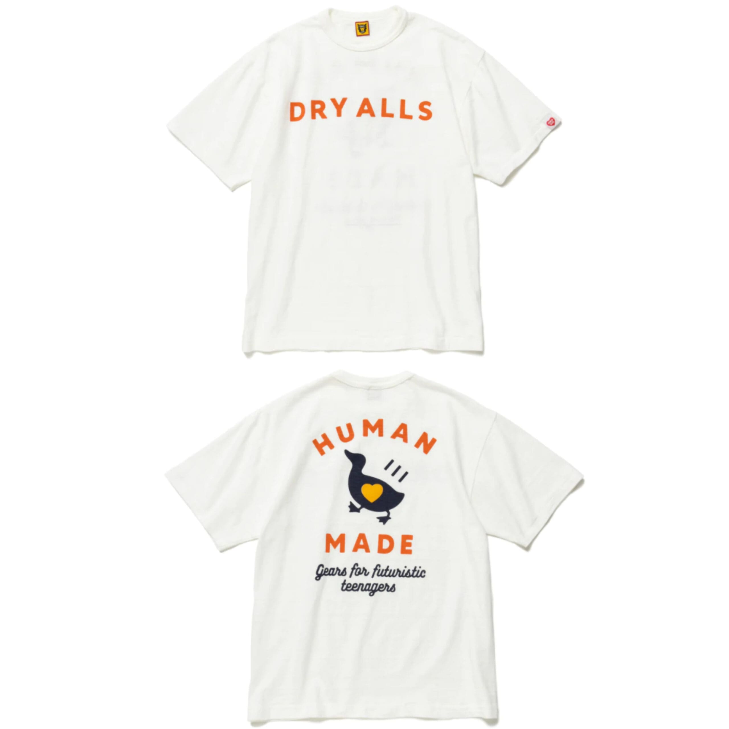 Hvm*n M*de slub cotton round neck tee