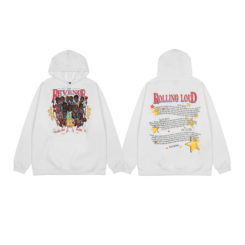Revenge FOG High Street Skull Hoodie