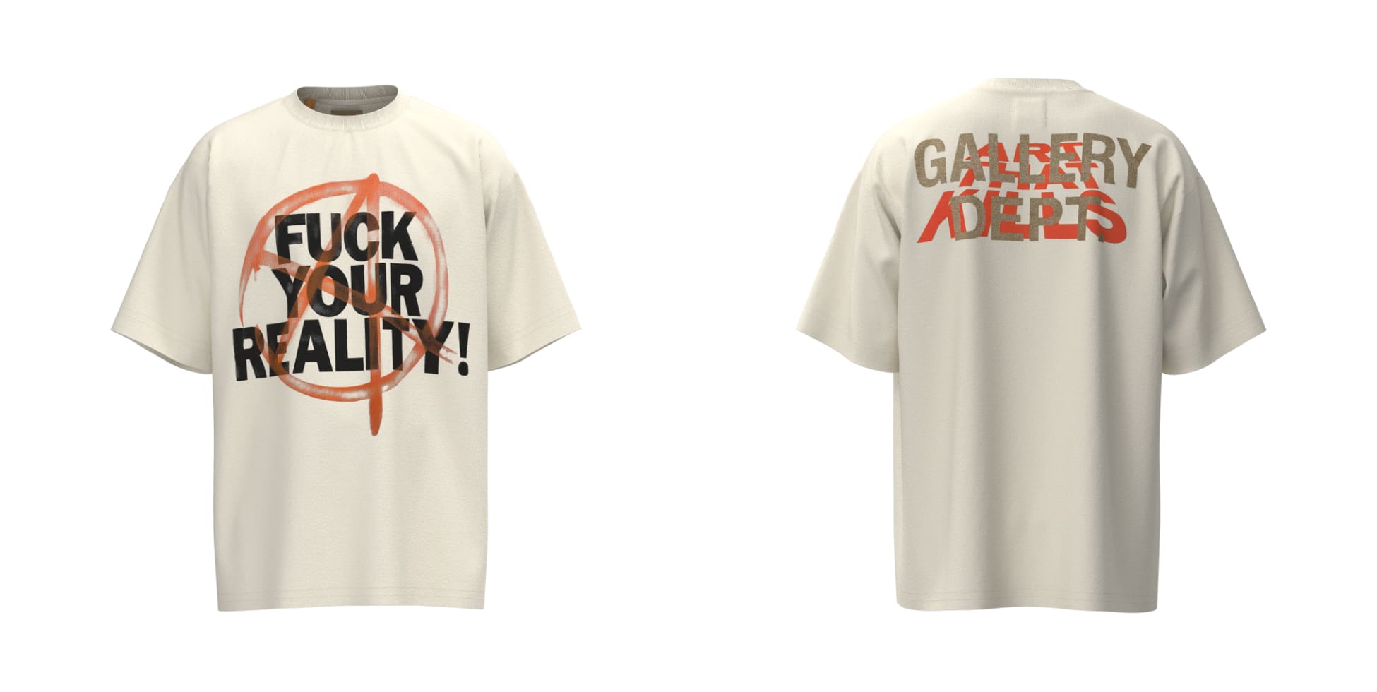 Gallery Dept Vintage Distressed Short Sleeve Tee