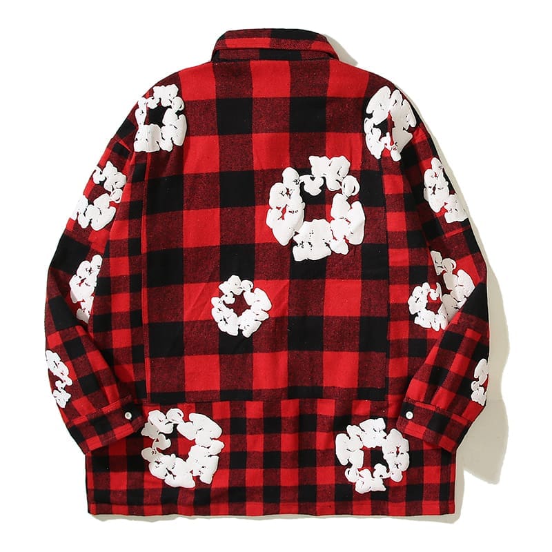 Denim Tears Readymade Embroidered Plaid Shirt