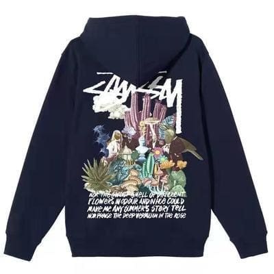 Stuss New Crown Hooded Hoodie 1