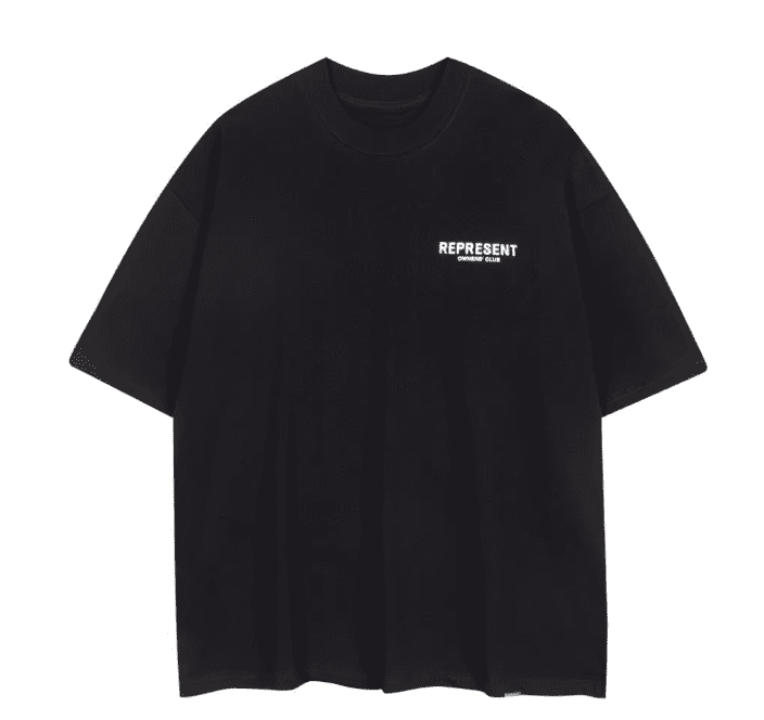 Represent Classic Letter Print Fashion Brand Loose Casual Short Sleeve T-Shirt
