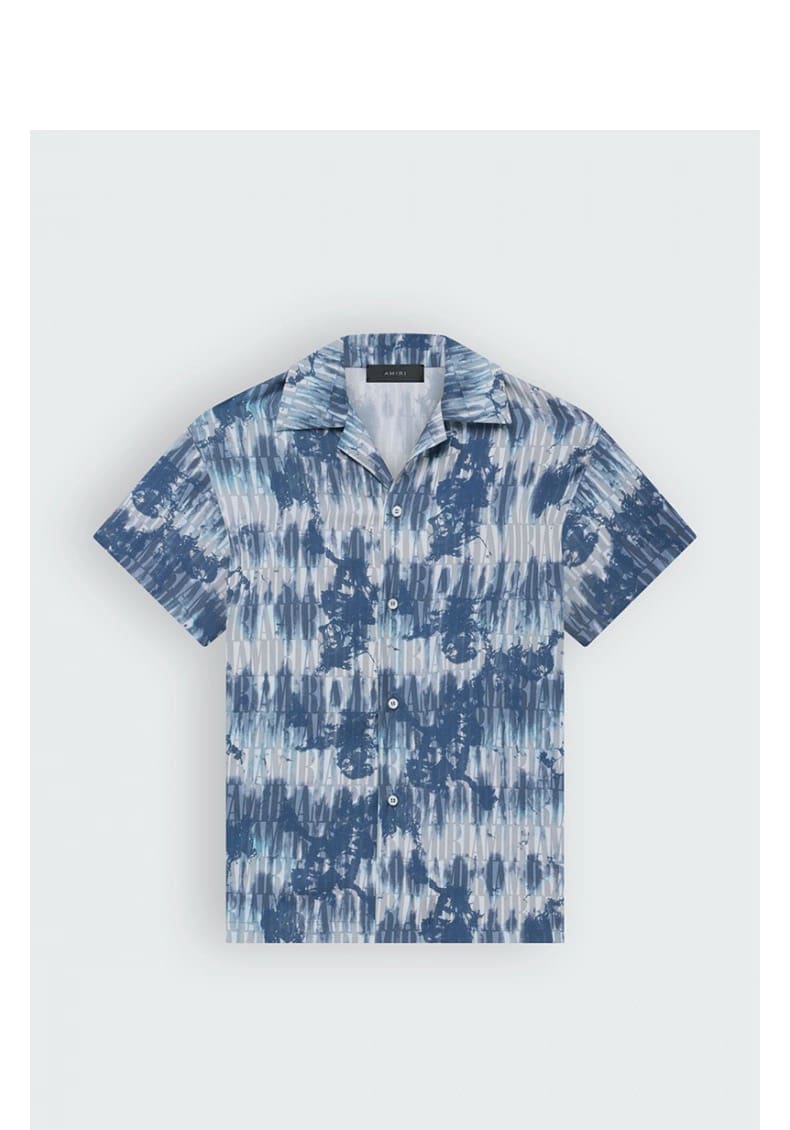 Amiri Fw24 Letter Print Polo Shirt