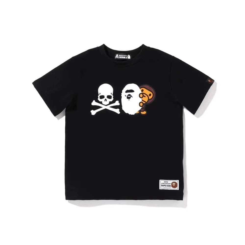 Bape Skull Print Short Sleeve T-Shirt