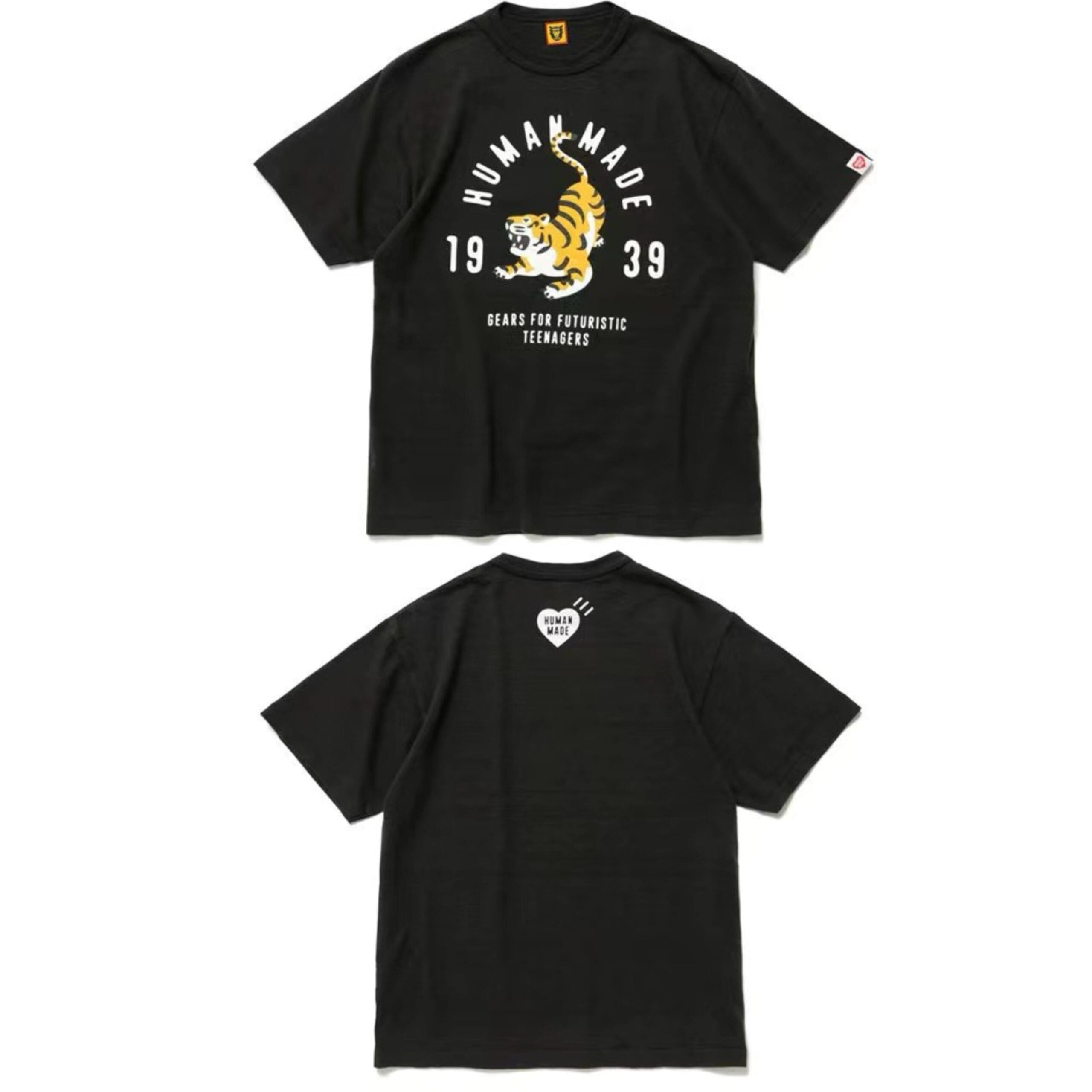 Hvm*n M*de slub cotton round neck tee