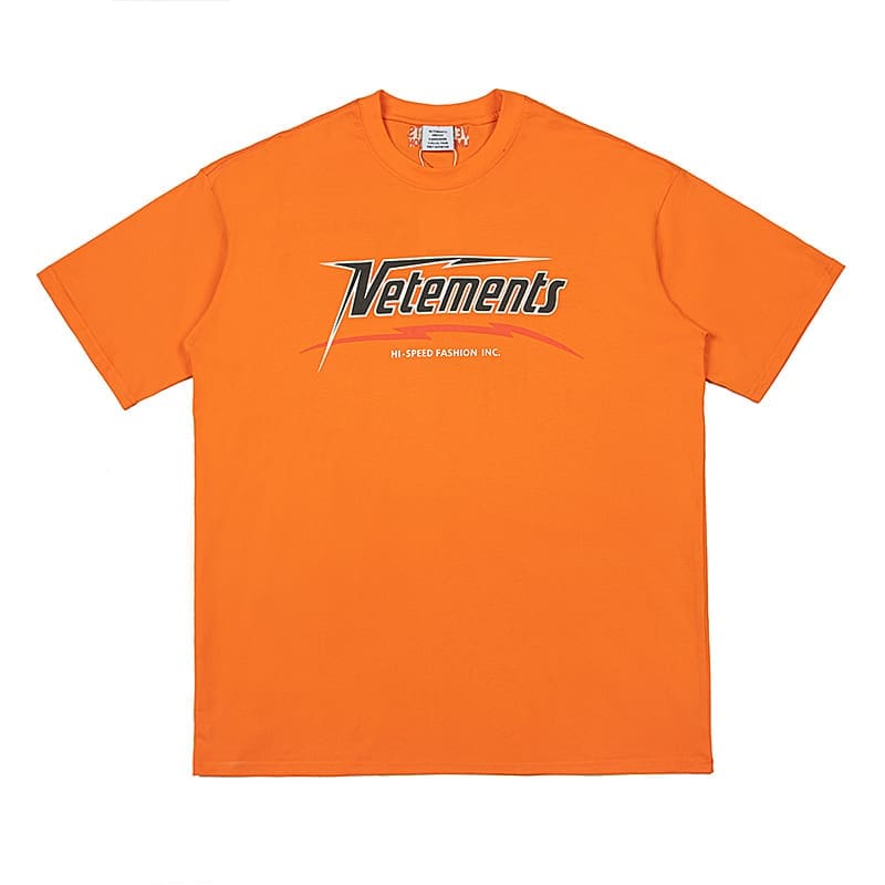 Vetements Letter Print Oversized Tee 2