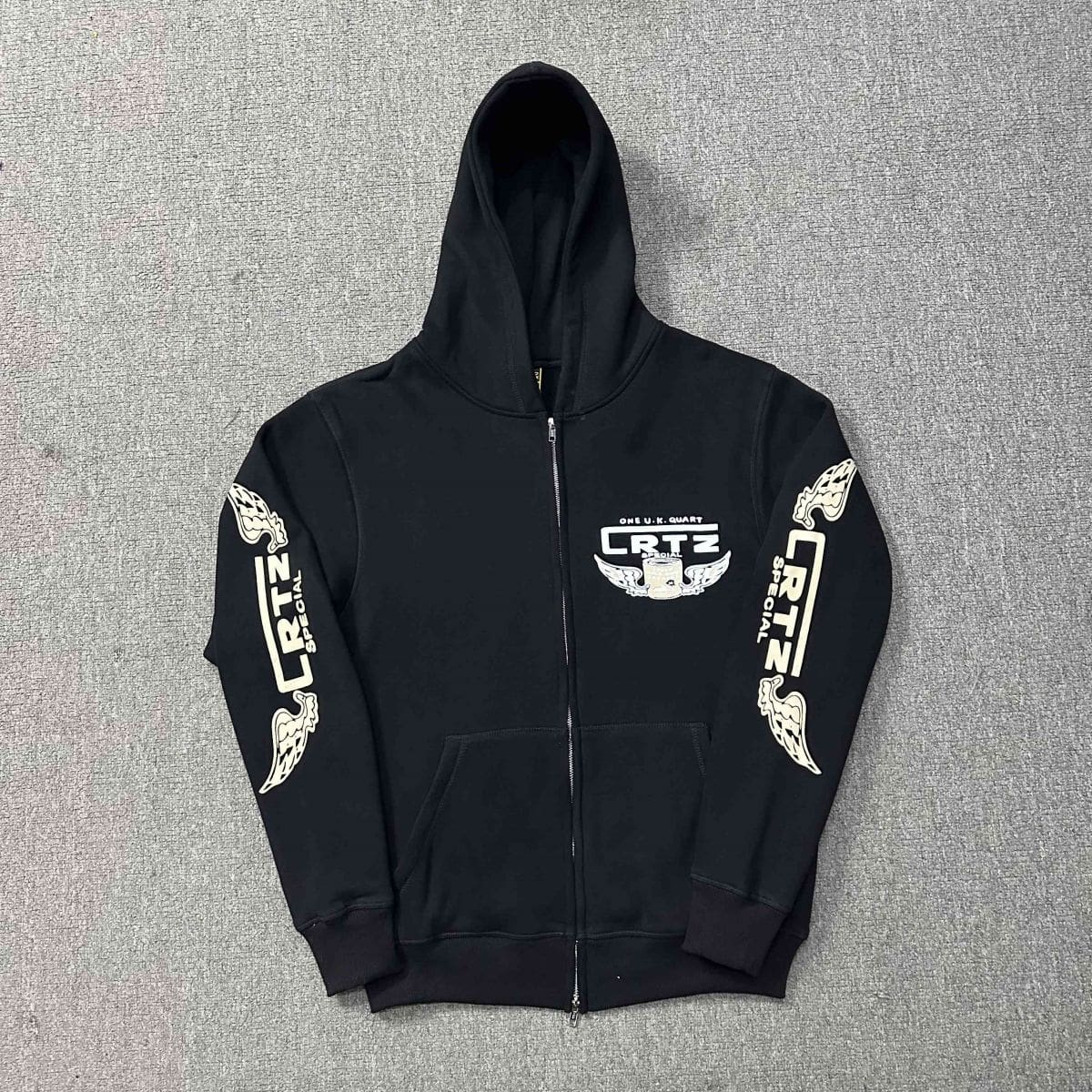 Corteiz Devil Island Fleece-Lined Sweatpants