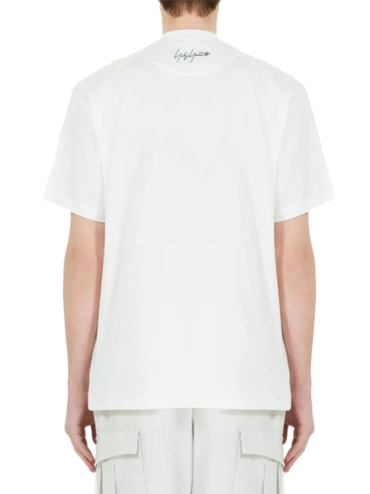 Yohji Yamamoto Sketch Rose Print Tee