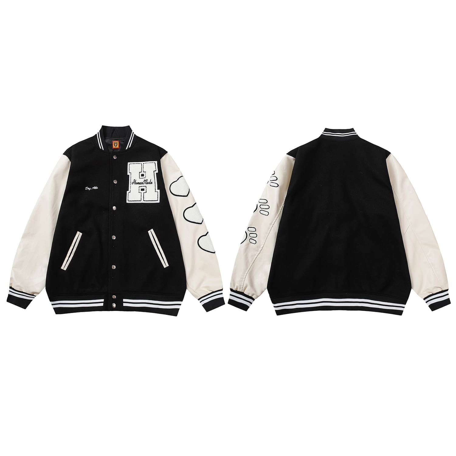 retro Hvm*n M*de cho baseball jacket