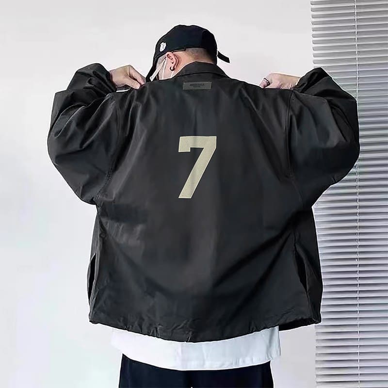 Fog Fear Of God Double Line Essentials Digital 7 Coach Jacket