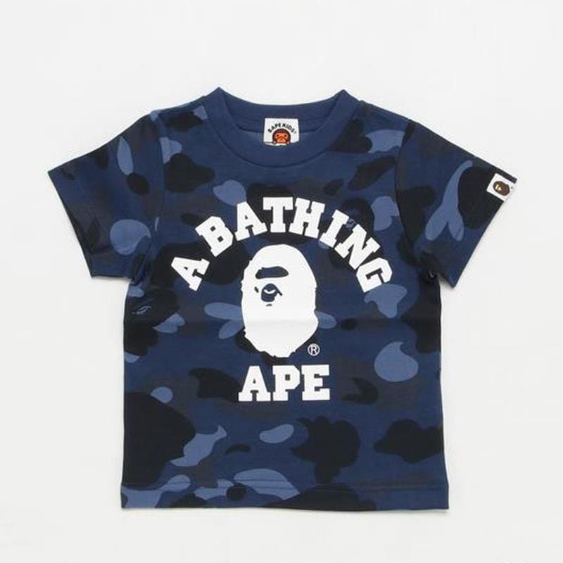 Bape Camouflage Cartoon Monkey T-Shirt