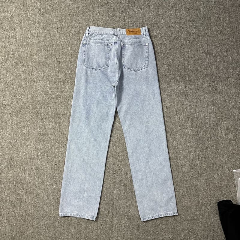 Corteiz Devil Island Printed Jeans