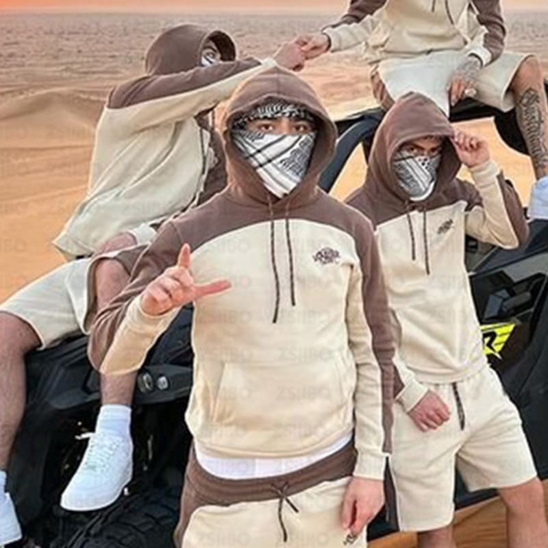 Synaworld American Street Stitching Hoodie