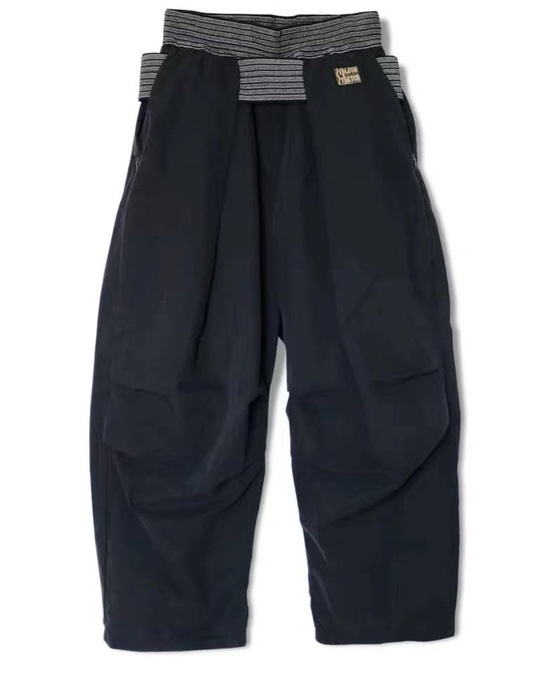 Kapital Hitian Hehong Five-Point Plaid Paratrooper Pants