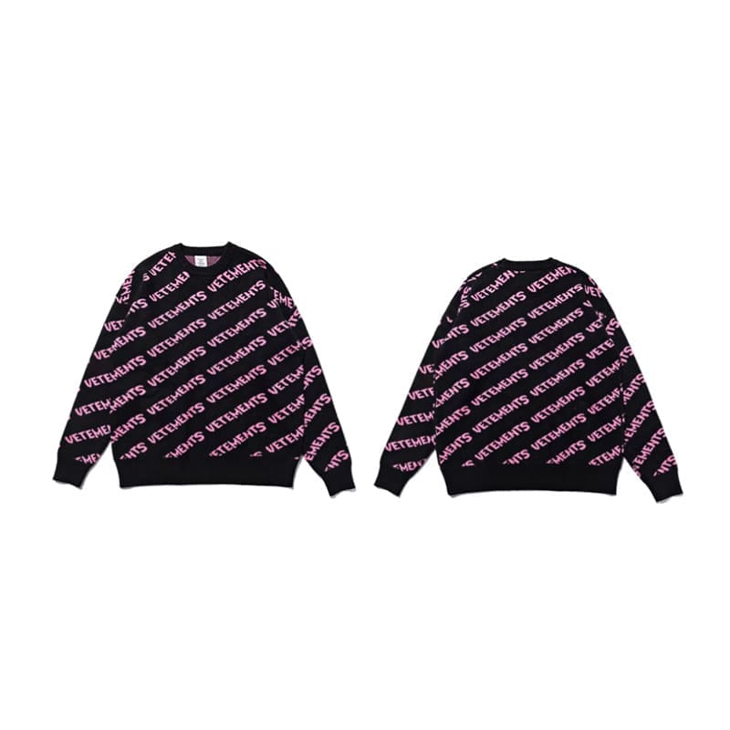 Vetements Klein Blue Sweater