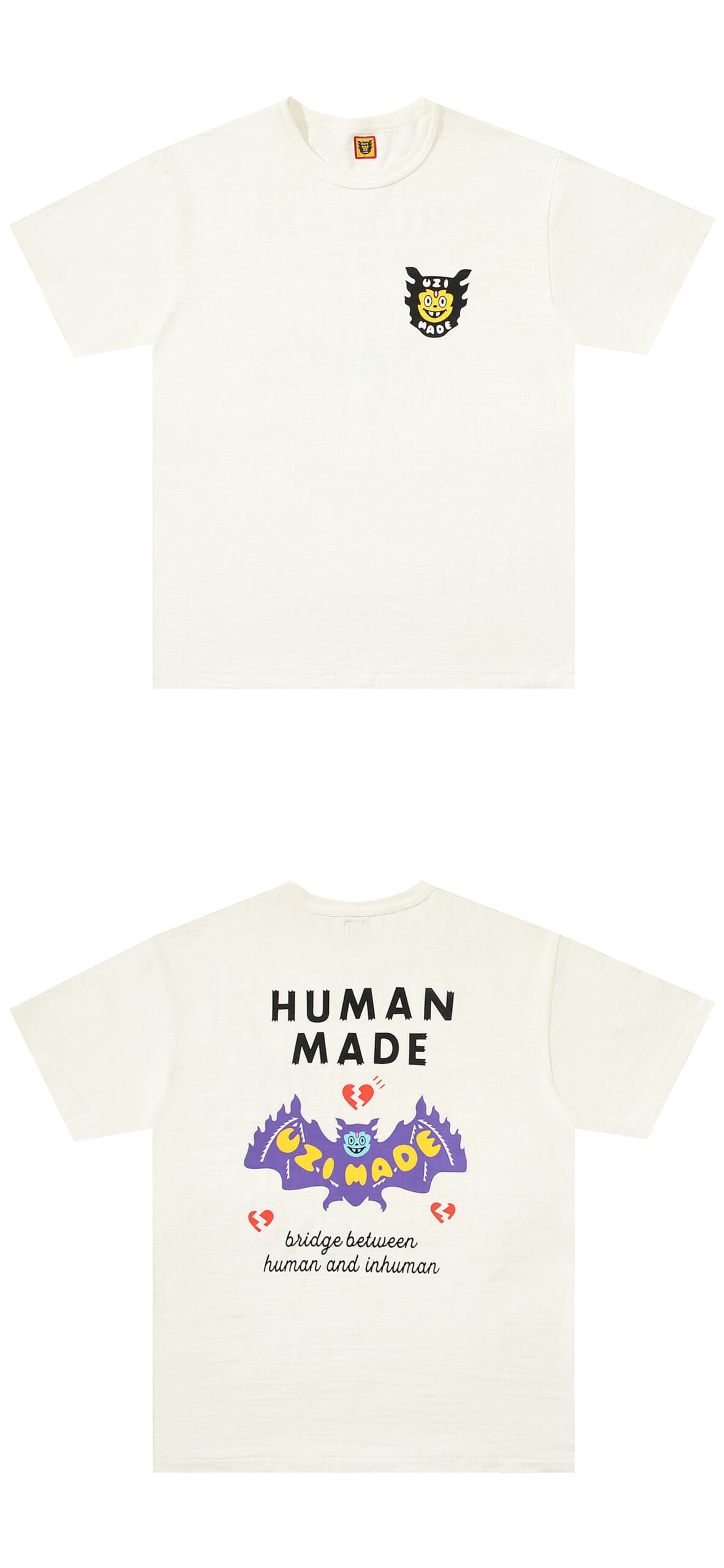 Hvm*n M*de heavy slub cotton tee