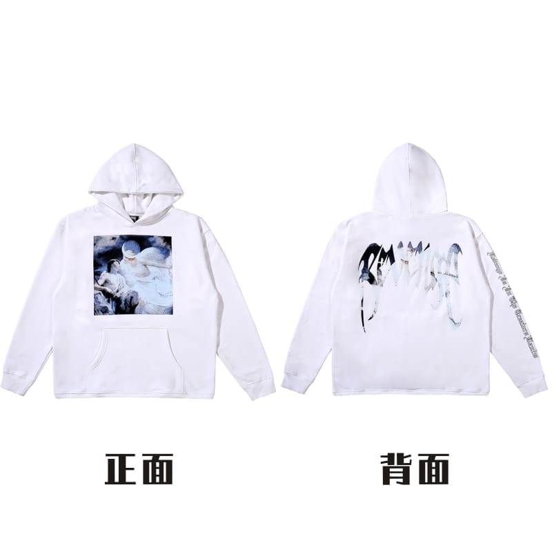 Revenge Embroidered Keel Smoke Hoodie