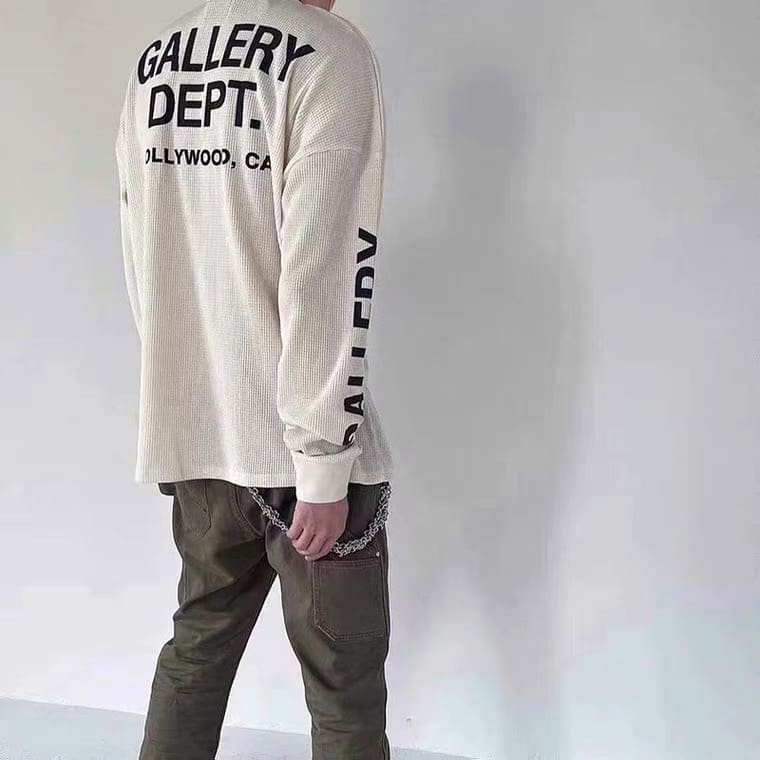 Gallery Dept Waffle Letter T-Shirt