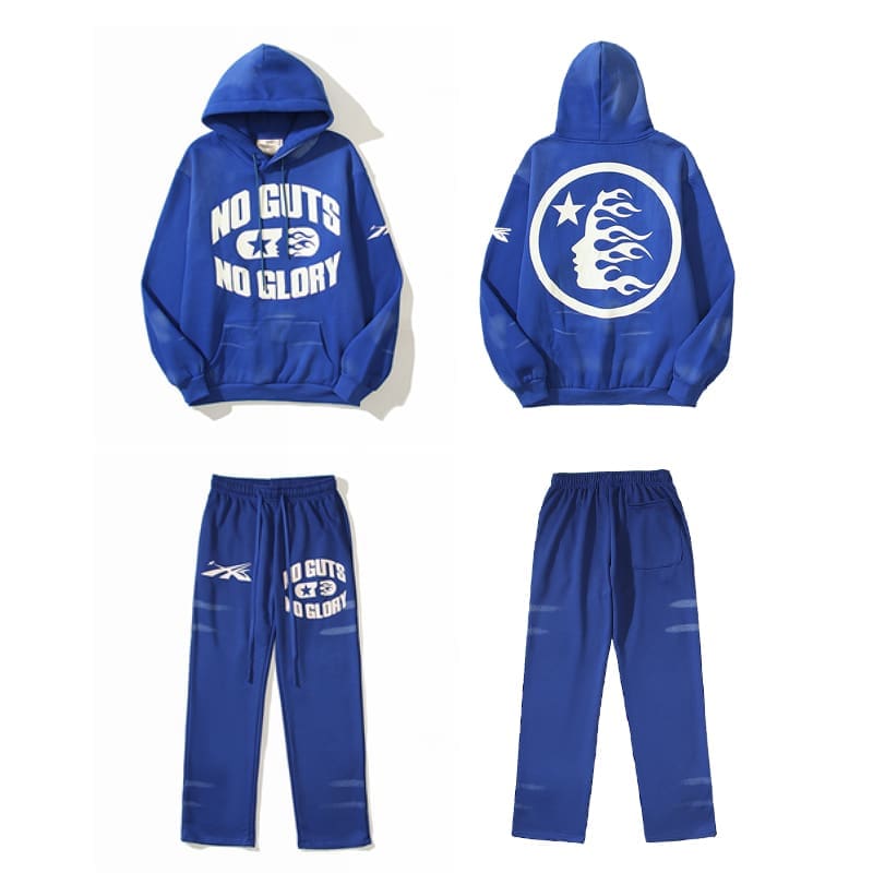 2024 H*lst*r high street leisure two-piece set sweater and pants for men and women